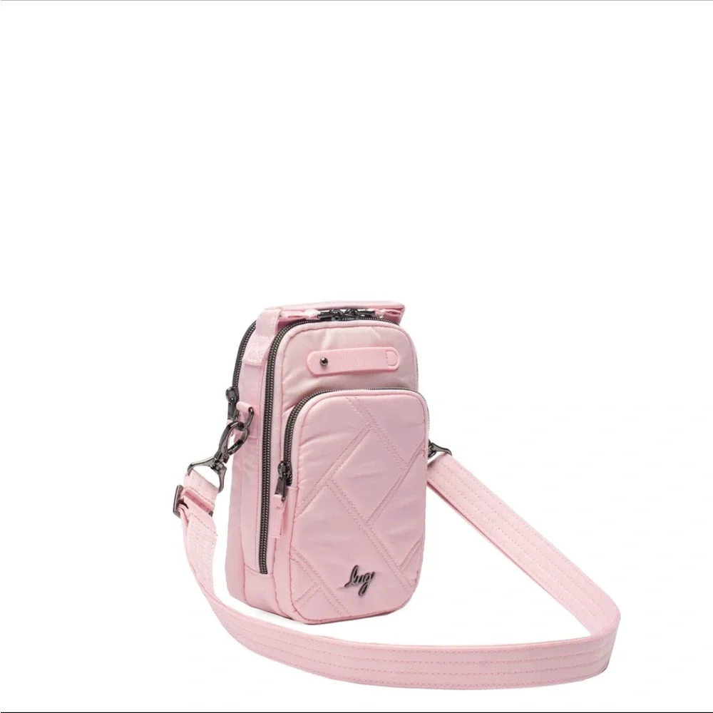 Lug skeeter mini bridge convertible crossbody in BUBBLE PINK - Picture 2 of 6